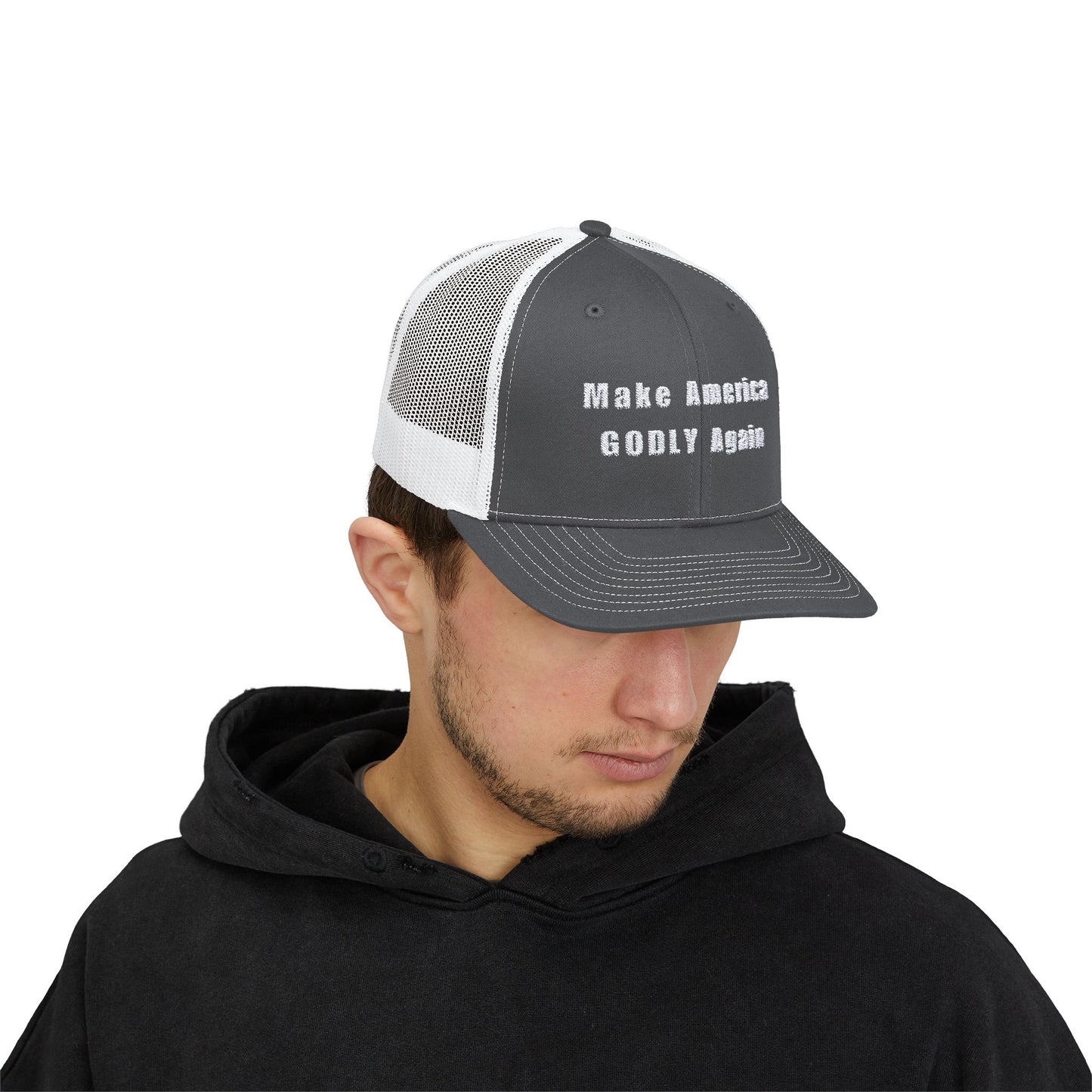 Make America GODLY Again (Snapback Trucker Cap)