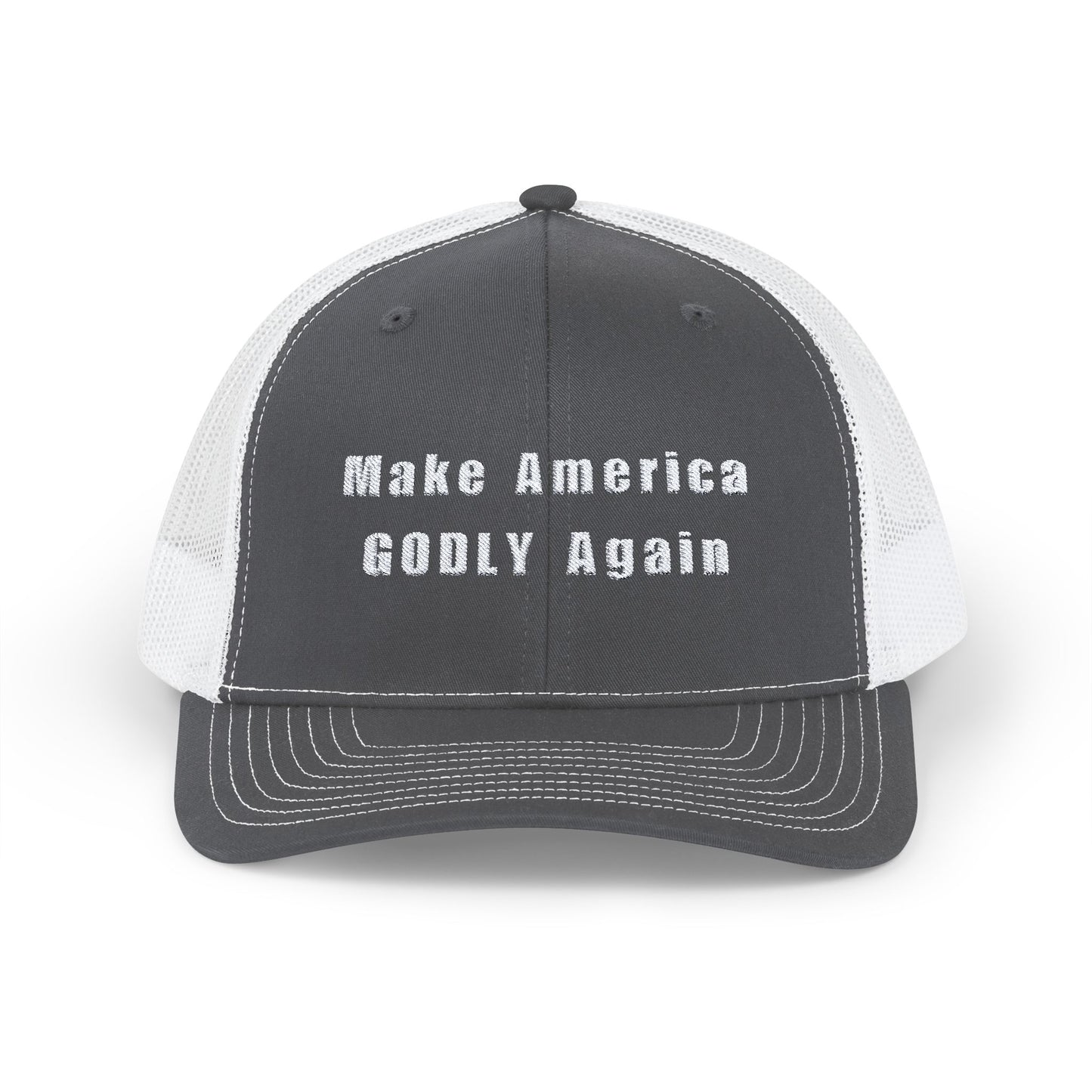 Make America GODLY Again (Snapback Trucker Cap)