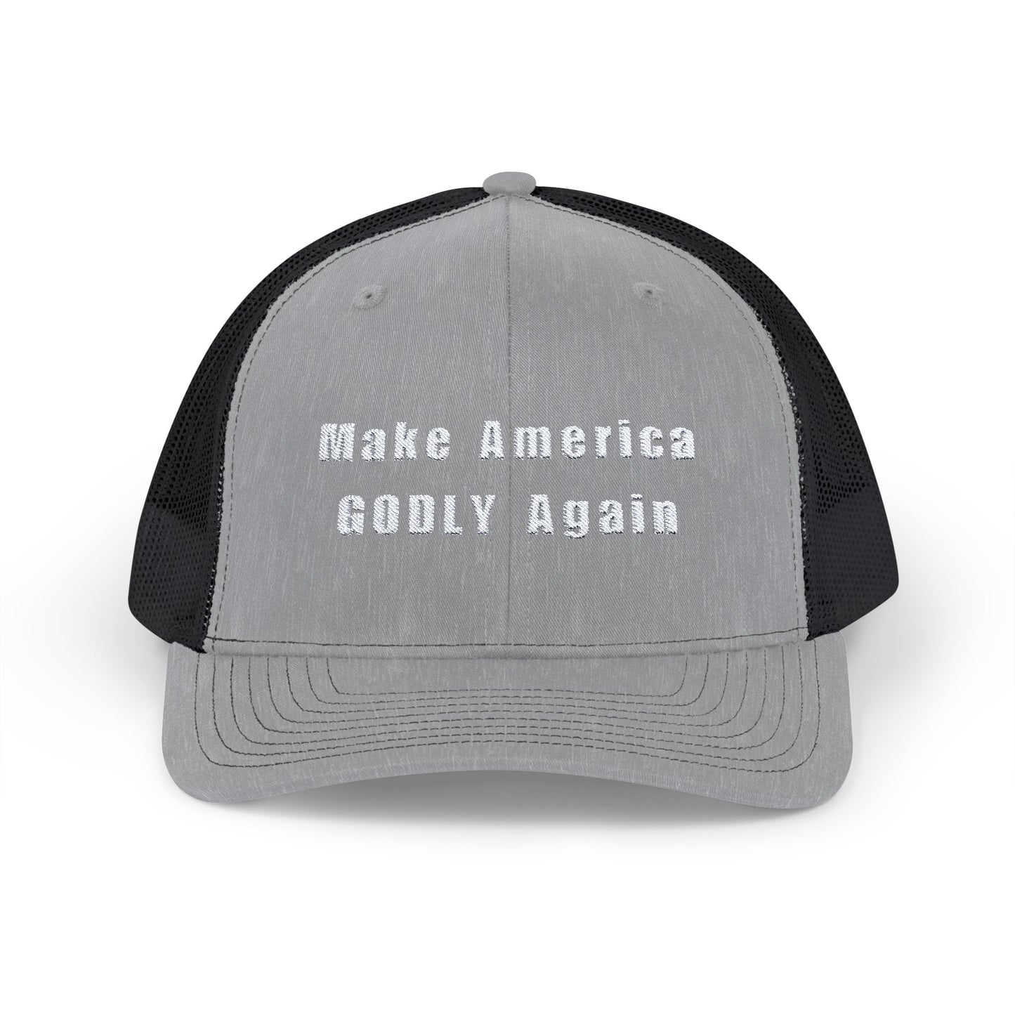 Make America GODLY Again (Snapback Trucker Cap)