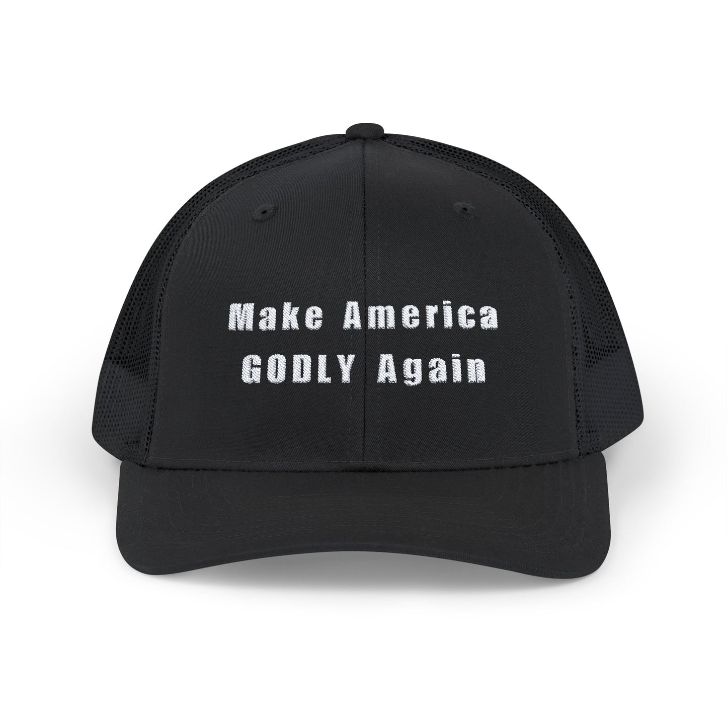 Make America GODLY Again (Snapback Trucker Cap)