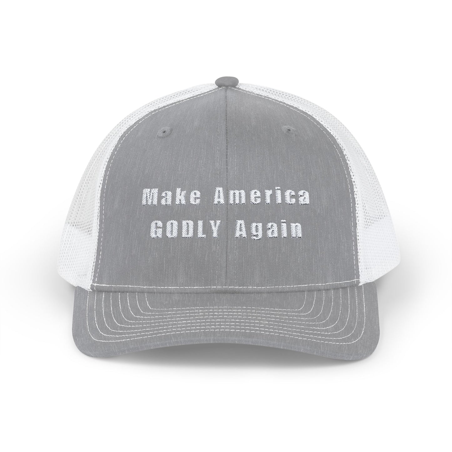 Make America GODLY Again (Snapback Trucker Cap)