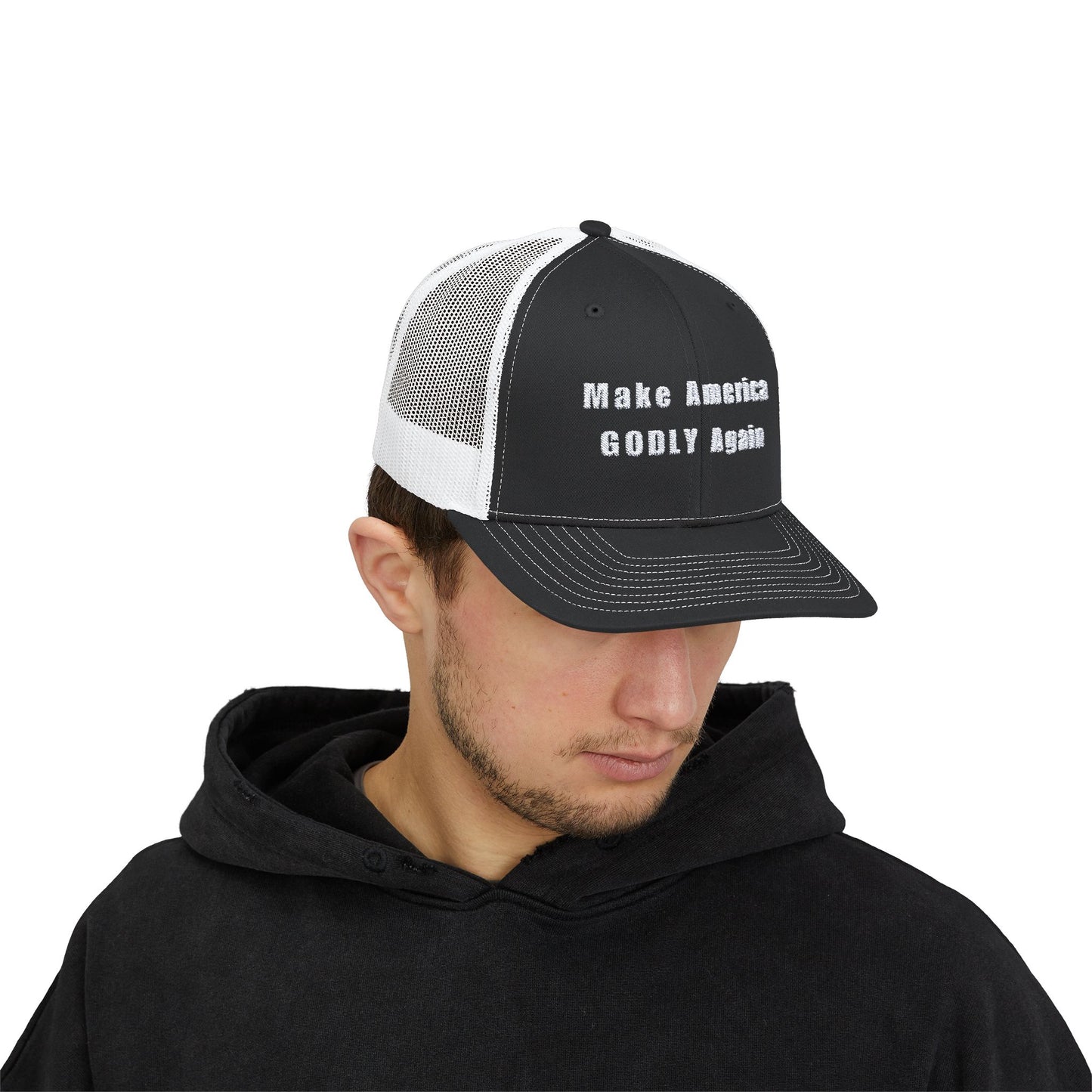 Make America GODLY Again (Snapback Trucker Cap)