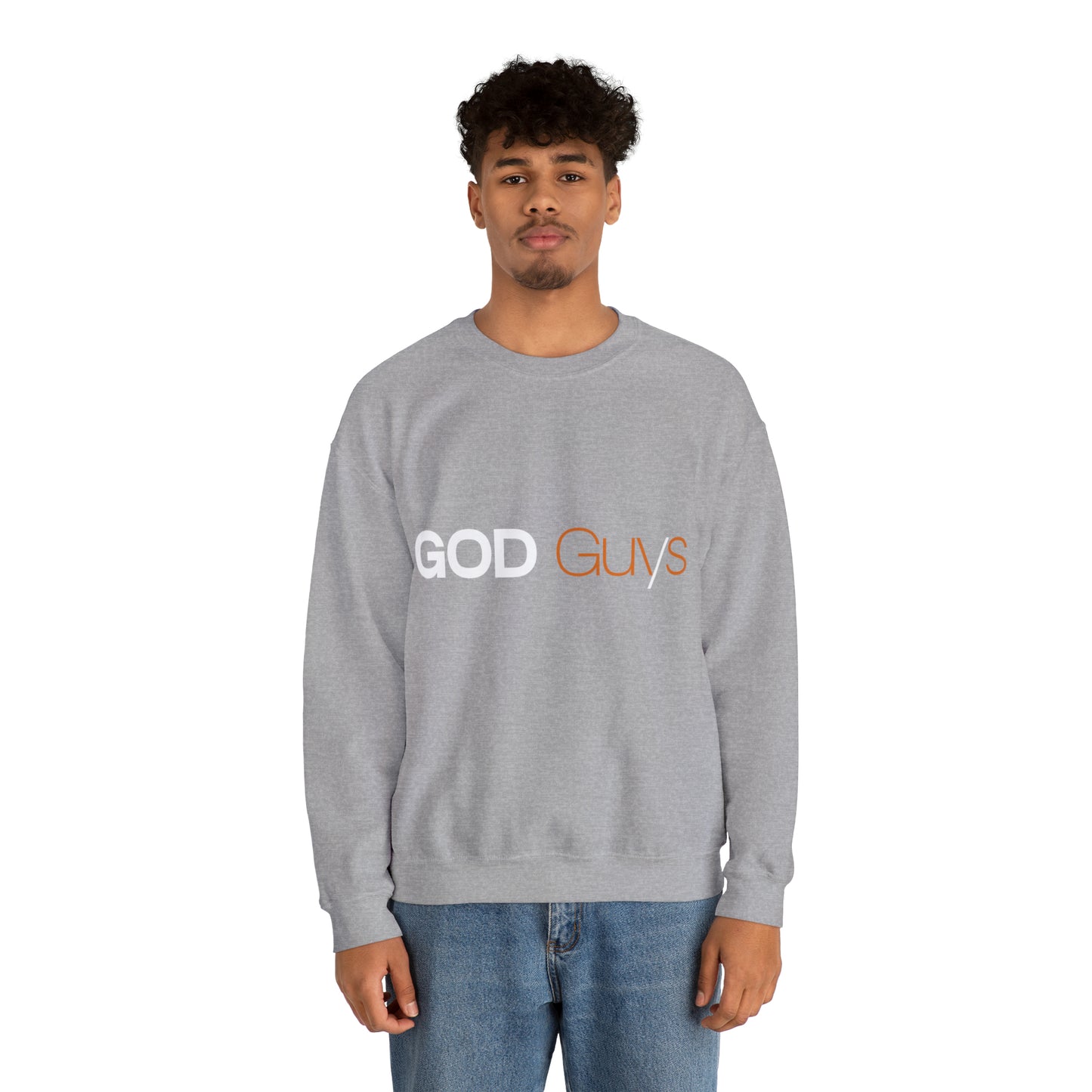 God Guys Unisex Heavy Blend™ Crewneck Sweatshirt