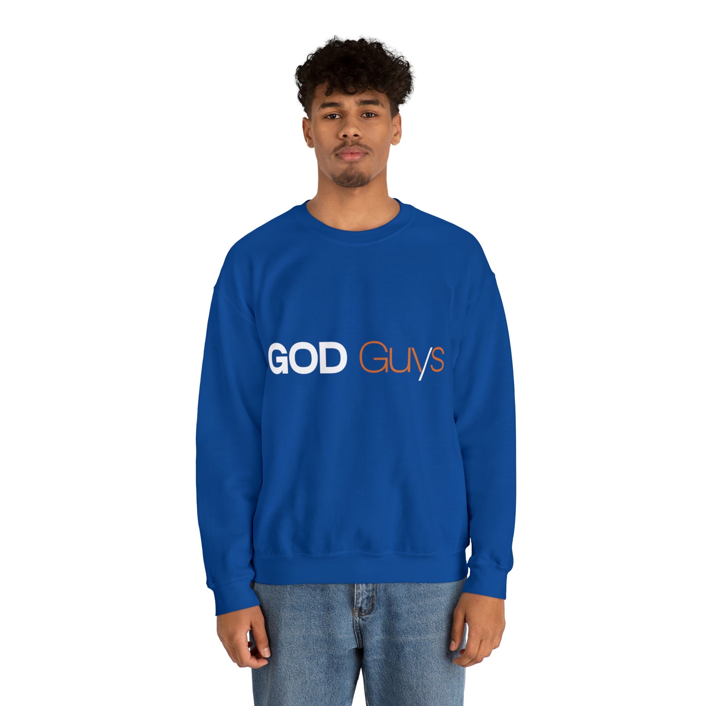 God Guys Unisex Heavy Blend™ Crewneck Sweatshirt