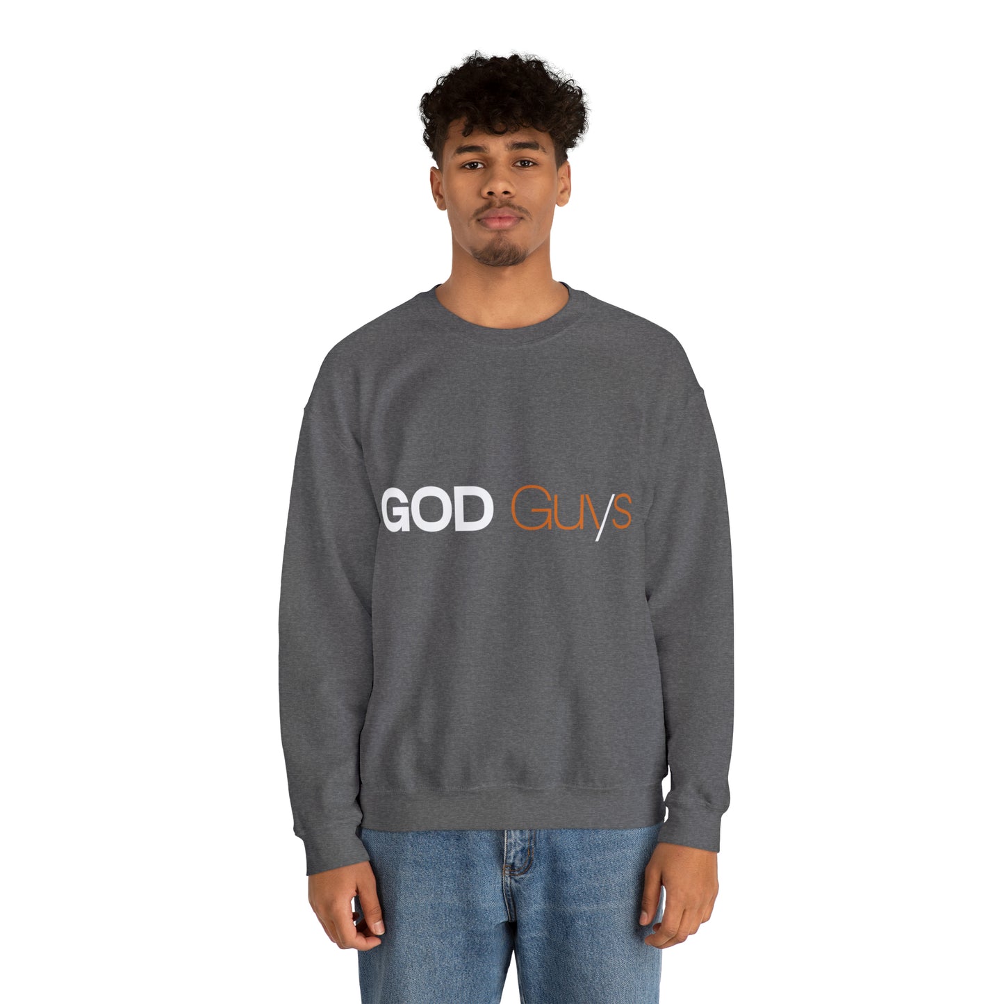 God Guys Unisex Heavy Blend™ Crewneck Sweatshirt